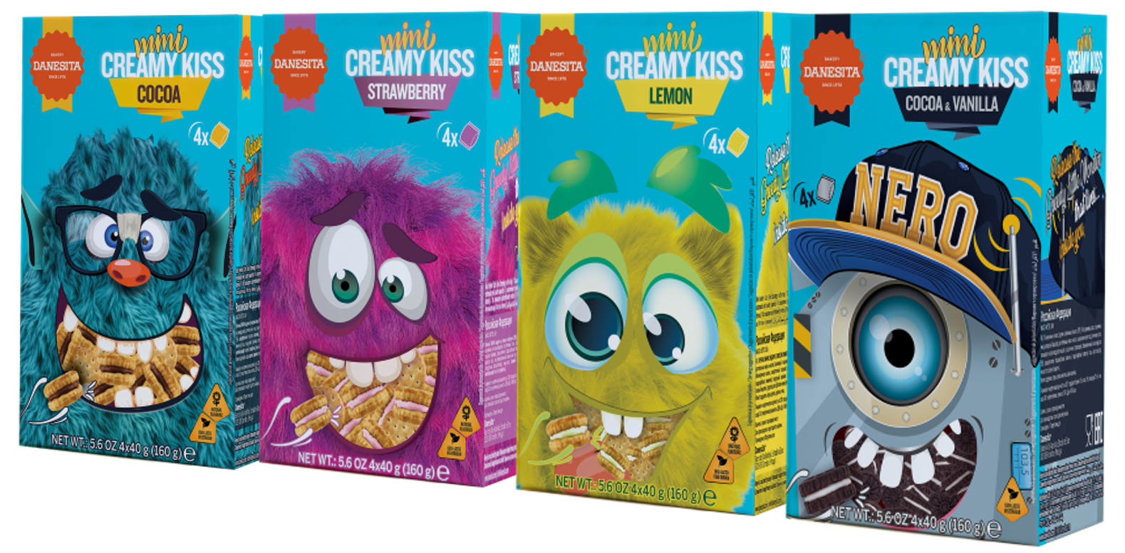 Mini Creamy Kiss  - Crazy Monsters — Image