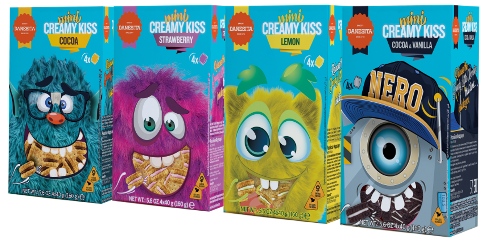 Mini Creamy Kiss - Crazy Monsters — Image