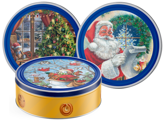 Season's Greetings Blue Collection — Image