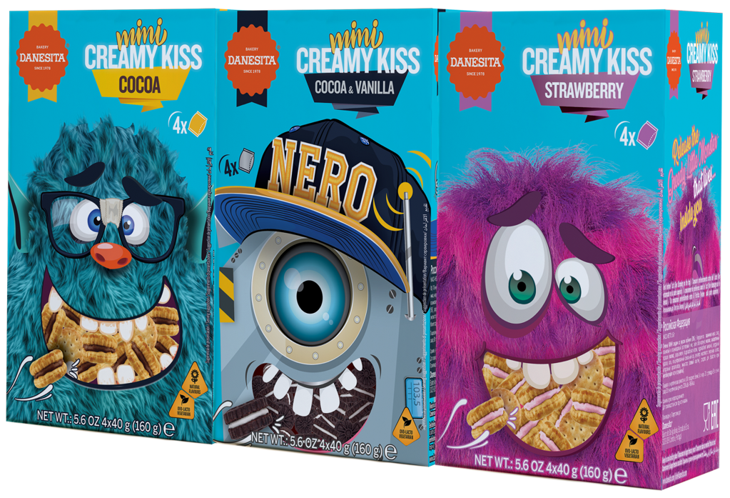 Mini Creamy Kiss - Crazy Monsters — Image